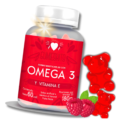 Gomas Omega 3 Vitamina E